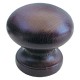 POMOLO LEGNO ART. 101 mm 40 art.101A noce scuro (PZ 25)