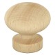 POMOLO LEGNO ART. 101 mm 30 art.101C faggio grezzo (PZ 25)