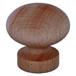 POMOLO LEGNO ART. 101 mm 20 art.101D ciliegio (PZ 25)