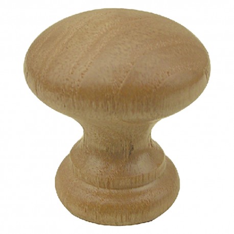 POMOLO LEGNO ART.103 mm 40 art.103A noce chiaro (PZ 25)