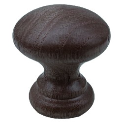 POMOLO LEGNO ART.103 mm 40 art.103A noce scuro (PZ 25)
