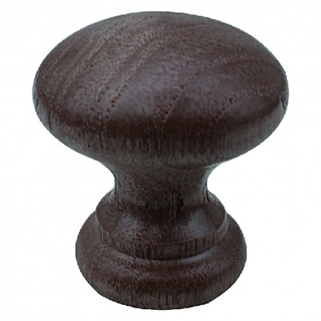 POMOLO LEGNO ART.103 mm 40 art.103A noce scuro (PZ 25)