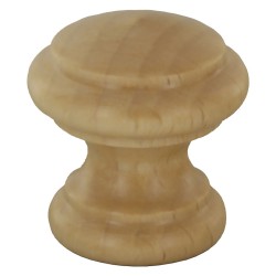 POMOLO IN LEGNO ART. 114 mm 38 frassino (PZ 25)
