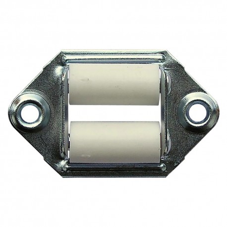 RULLO GUIDACINGHIA orizzontale - rulli nylon (PZ 50)