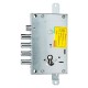 SERRATURA DA APPLICARE TRIPLICE PER PORTE BLINDATE '165' interasse pistoni 28 mm - E64 SX (PZ 1)