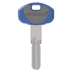 CHIAVE PER CILINDRO SERIE 'EVO K1' lunghezza 70,5 mm - testa 23 x 38 mm (PZ 1)