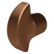 POMOLO MEZZALUNA PER CILINDRO anodizzato bronzo (PZ 1)