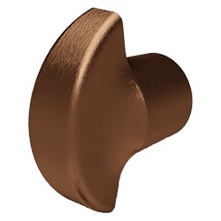 POMOLO MEZZALUNA PER CILINDRO anodizzato bronzo (PZ 1)