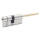 CILINDRO PROFILATO PER POMOLO SERIE 'Y500' mm 35+10+25  70 (40+30) nichelato (PZ 1)