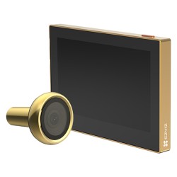 SPIONCINO DIGITALE PER PORTEWIFI 'HP2 2K' EZVIZ risoluzione 2K 1080P - / colore oro (PZ 1)