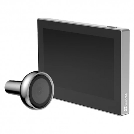 SPIONCINO DIGITALE PER PORTEWIFI 'HP2 2K' EZVIZ risoluzione 2K 1080P - / colore argento (PZ 1)
