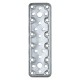 GIUNZIONE PESANTE DIRITTA ART. 870ZS mm 50 x 80 (PZ 50)