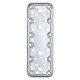GIUNZIONE PESANTE DIRITTA STAMPATA ART. 872ZS mm 65 x 180 (PZ 25)