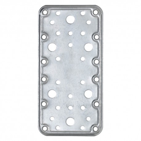 GIUNZIONE PESANTE DIRITTA STAMPATA ART. 874ZS mm 90 x 180 (PZ 20)