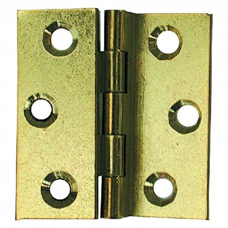 CERNIERA MEZZA ZANCATA HxL mm 50x40 - lucida (PZ 24)
