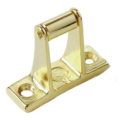 CAVALLOTTO IN OTTONE PER ASTE DI CREMONESI mm 20 ottone lucido (PZ 1)