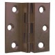 CERNIERA DOPPIA ZANCATA HxL mm 60x50 - bronzata (PZ 24)