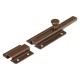 CATENACCIO TRASVERSALE RICOPERTO ART.215 mm 120 - acciaio bronzato (PZ 20)