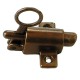CRICCHETTO PER SOPRALUCE ottone bronzato (PZ 10)