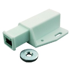 CHIUSURA MAGNETICA 'AUTOMATICA' mm 46 x 40 bianco (PZ 100)