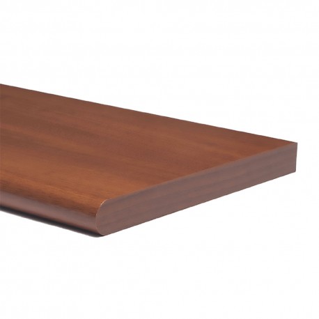 MENSOLA IN TRUCIOLARE 'AMICA' 60 x 20 x 1,8 - noce (f.Ã˜ 10) (PZ 5)
