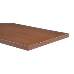 MENSOLA IN TRUCIOLARE 'ECOPAN' 80 x 40 x 1,8 - noce medio (PZ 5)