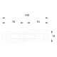 CERNIERA A GOCCIA ART.578 lunghezza cm 15 (PZ 16)