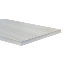MENSOLA IN TRUCIOLARE 'ECOPAN' 100 x 40 x 1,8 - frassino bianco (PZ 5)