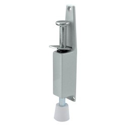 FERMAPORTA A PEDALE PICCOLO colore argento (PZ 6)