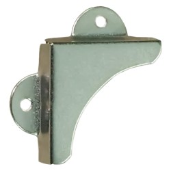 FERMASPECCHIO AD ANGOLO grande mm 32 - finitura nichelata (PZ 100)