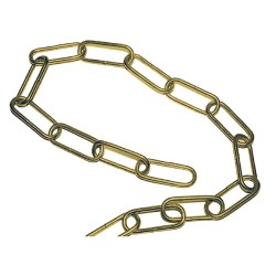 CATENA ORNAMENTALE TONDA 15 mt - ottonata (CF 1)