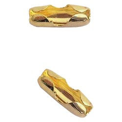 CHIUSURA A BASTONCINO Ã˜ 3,6 mm / cf.25 pezzi - ottonata (CF 1)