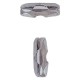 CHIUSURA A BASTONCINO Ã˜ 3,6 mm / cf.25 pezzi - nichelata (CF 1)