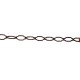 CATENA ORNAMENTALE PRETAGLIATA CATTEDRALE 2,5 mt - bronzata (CF 1)