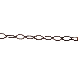 CATENA ORNAMENTALE PRETAGLIATA CATTEDRALE 2,5 mt - bronzata (CF 1)