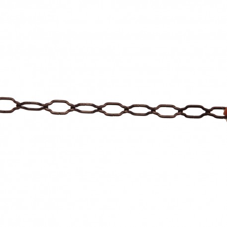 CATENA ORNAMENTALE PRETAGLIATA CATTEDRALE 2,5 mt - bronzata (CF 1)