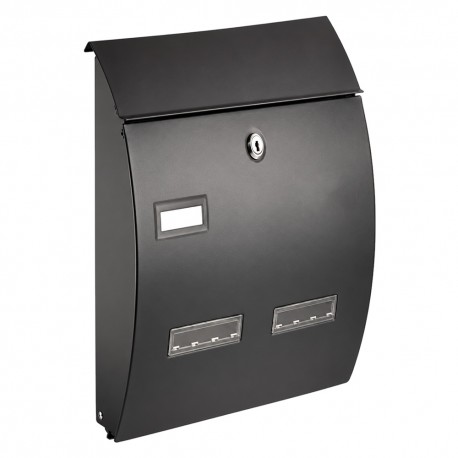CASSETTA POSTALE PORTA RIVISTA '708B' cm 27 x 12 x H 40 - marrone (PZ 1)