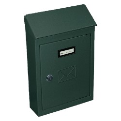 CASSETTA POSTALE 'CT' cm 23 x 8 x h 35 verde (PZ 1)