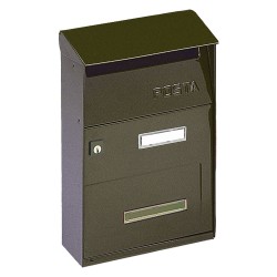 CASSETTA POSTALE SERIE 'EFFE' cm 22 x 11 x h 32,5 vern.ghisa (PZ 1)