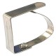 FERMATOVAGLIA A MOLLA mm 40 x 55 inox (PZ 50)