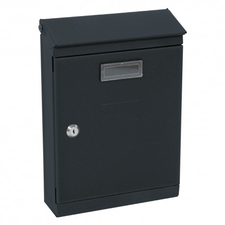 CASSETTA POSTALE 'GARDENIA' cm 23 x 85 x h 32 - grigio antracite (PZ 1)