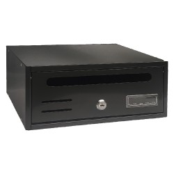 CASSETTA POSTALE SINGOLA ORIZZONTALE 1 posti - antracite - cm. 30x17,5x H. 12 (PZ 1)