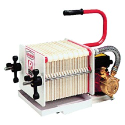 FILTRO ENOLOGICO A STRATI FILTRANTI 'COLOMBO' 12 - Hp 0,5 - Lt/h. 350/500 (PZ 1)