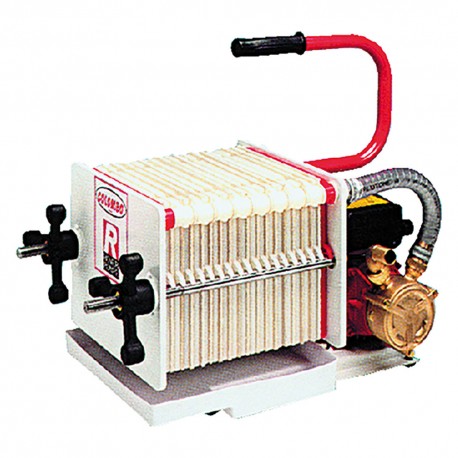 FILTRO ENOLOGICO A STRATI FILTRANTI 'COLOMBO' 18 - Hp 0,5 - Lt/h. 550/800 (PZ 1)