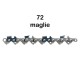 CATENA PER MOTOSEGA SERIE 'BPX' '21BPX-072E' / 3,25 - sp.1,5 - 72 maglie (PZ 1)