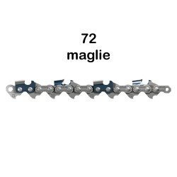 CATENA PER MOTOSEGA SERIE 'DX' '75DX-072E' / 3/8 - sp.1,6 - 72 maglie (PZ 1)