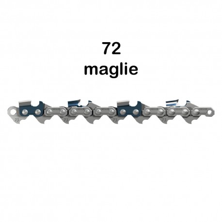 CATENA PER MOTOSEGA SERIE 'DX' '75DX-072E' / 3/8 - sp.1,6 - 72 maglie (PZ 1)