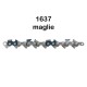 CATENA PER MOTOSEGA SERIE 'DX' '75DX-100R' / 3/8 - sp.1,6 -1637 magl.rot. 30,5mt (RT 1)