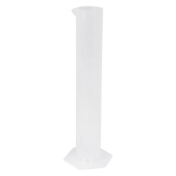 CILINDRO GRADUATO cc 250 - h.29 cm - Ã˜ 4,5 cm (PZ 1)