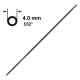 LIMA TONDA PER SEGHE 8 x 5/32 mm 200 x 4,0 (PZ 12)